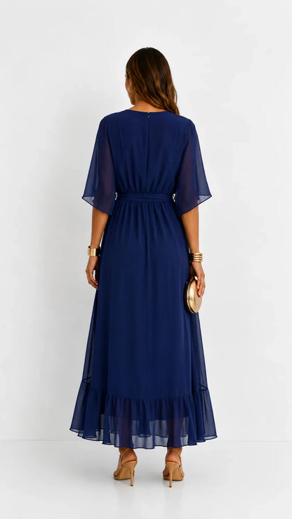 LÉA | Abito Maxi in Chiffon